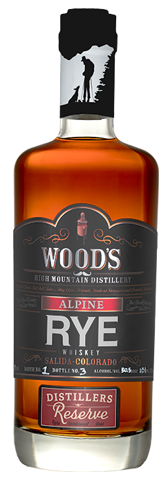 Wood's High Mountain Distillery Distiller's Reserve Alpine Rye