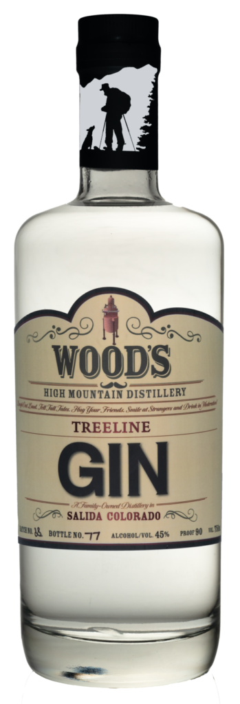 Wood's High Mountain Distillery Treeline Gin