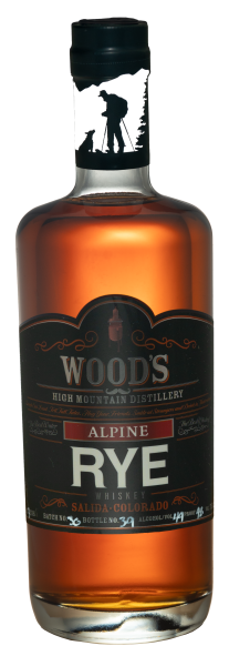 Alpine Rye Bottle Alpine Rye Whiskey