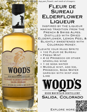 Fleur de Sureau Elderflower Liqueur Product Information