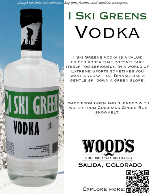 I Ski Greens Vodka