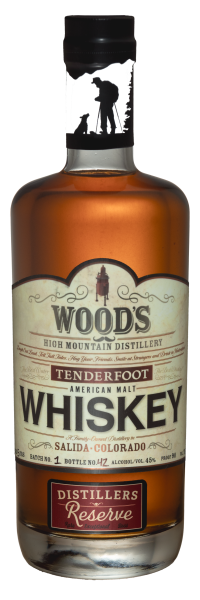 TWDR Batch 1 – Bottle-1 Tenderfoot American Malt Whiskey "Distillers Reserve" Batch 1