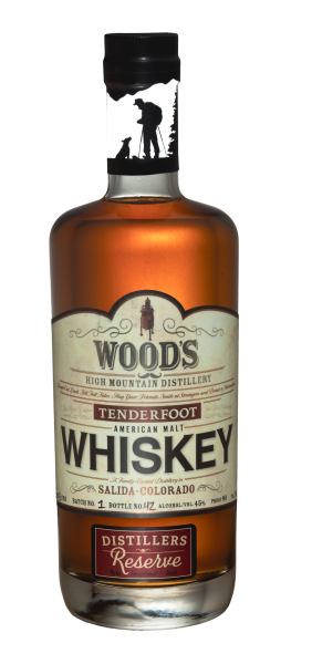 TWDR Batch 1 – Bottle v2 Tenderfoot American Malt Whiskey "Distillers Reserve" Batch 1
