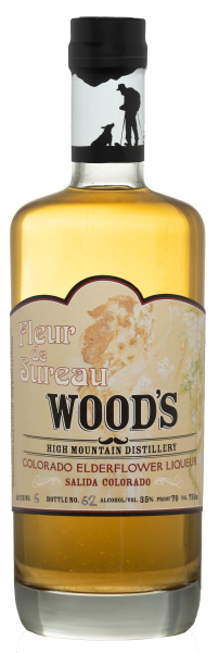 Wood's High Mountain Distillery Elderflower Liqueur